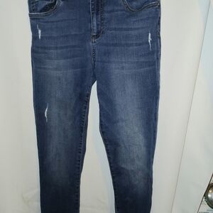 Kut from the Kloth Dark Blue High Rise Skinny Jeans